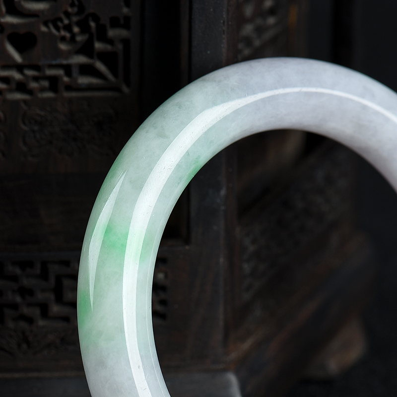 翡翠圆镯-红掌柜