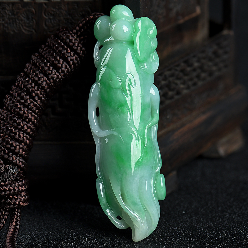 豆种飘翠翡翠福寿如意-红掌柜