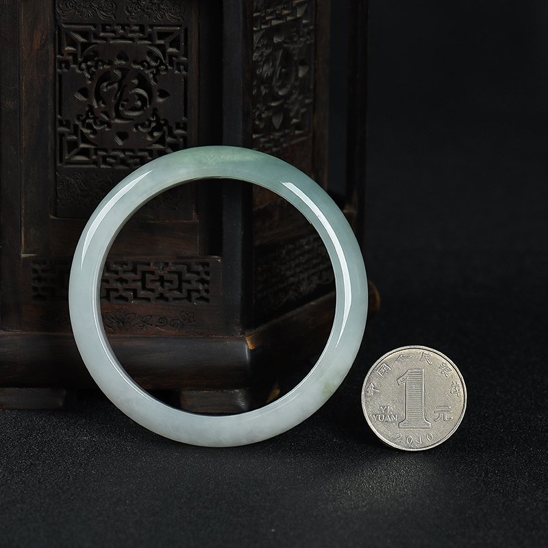 缅甸翡翠手镯-红掌柜