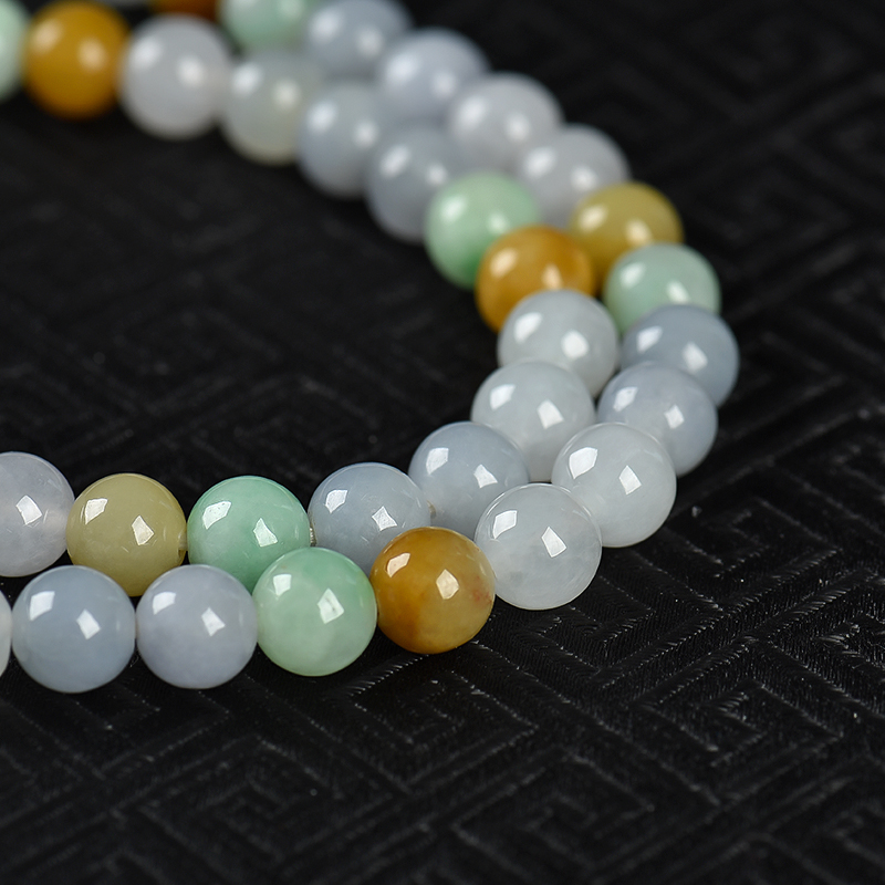 7.8mm翡翠手串-红掌柜