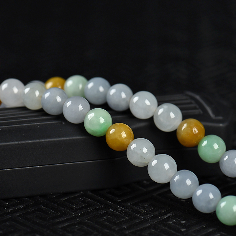 翡翠多圈手串-红掌柜