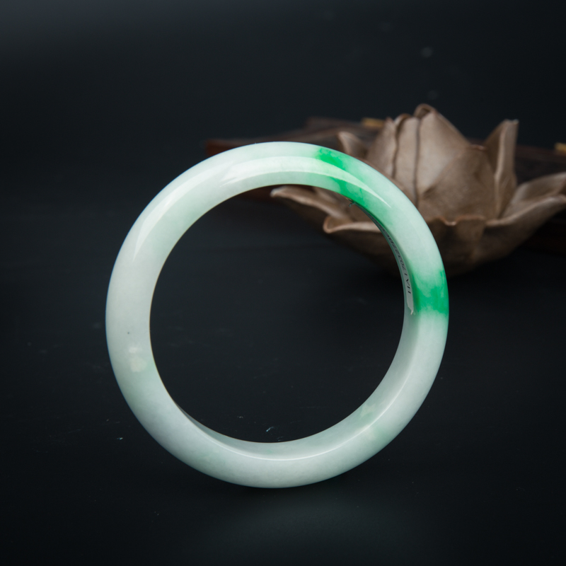 天然翡翠手镯-红掌柜