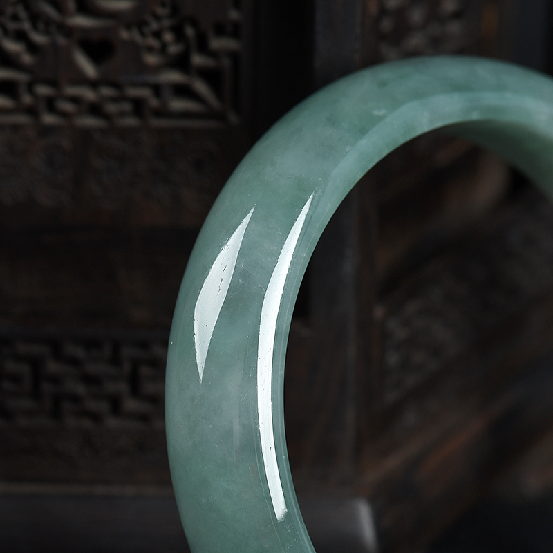 翡翠手镯-红掌柜