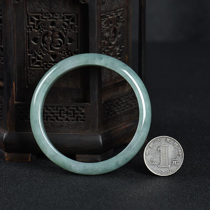 缅甸翡翠手镯-红掌柜