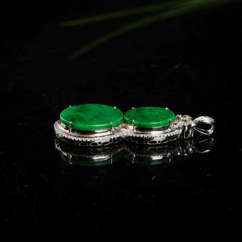 翡翠福禄吊坠-红掌柜