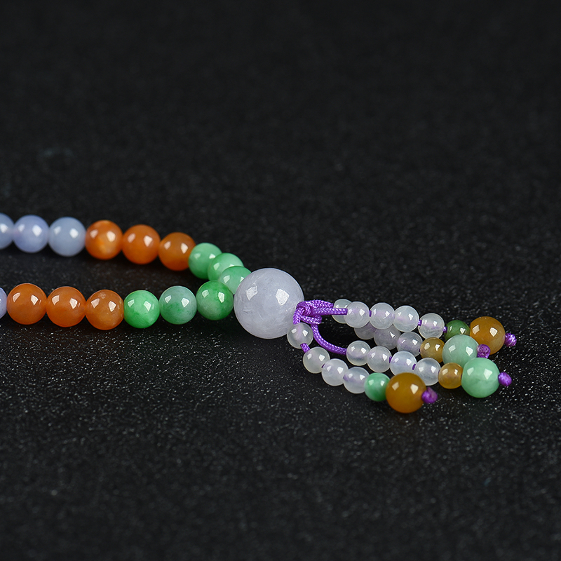 福禄寿翡翠珠串-红掌柜