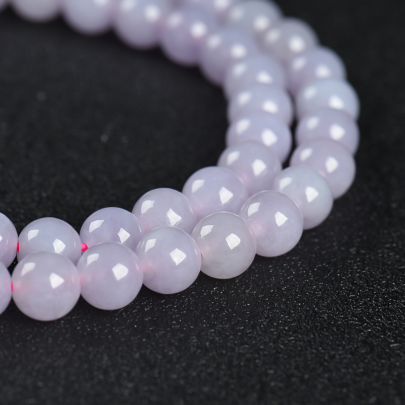 浅紫翡翠项链-红掌柜