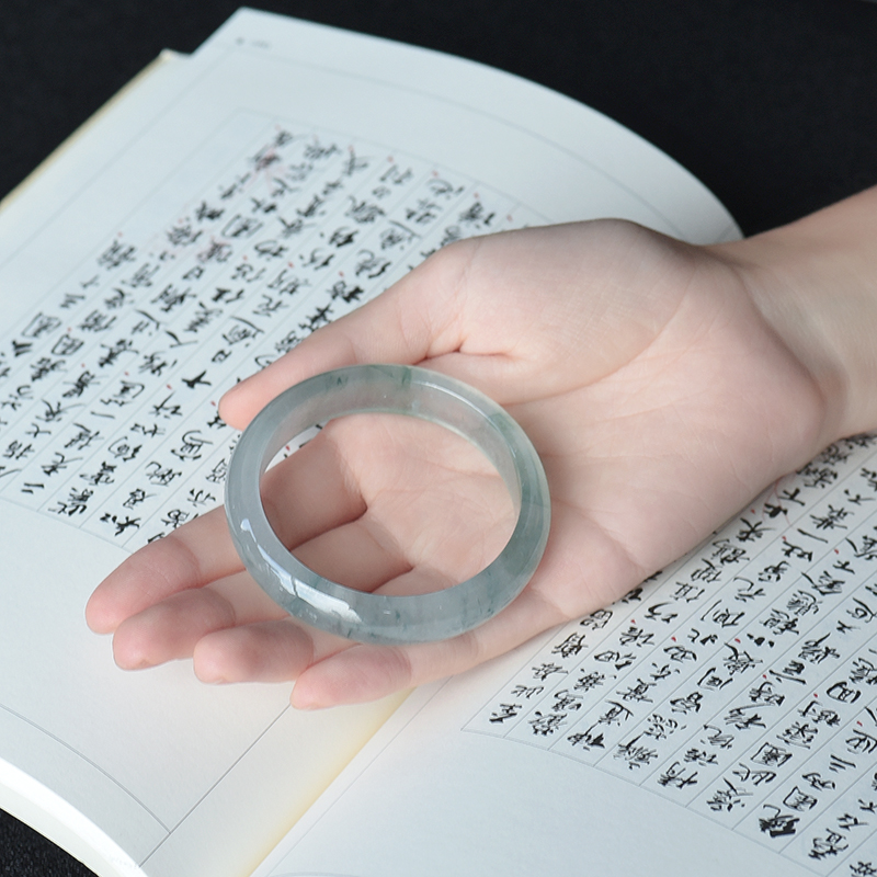 54.5mm翡翠手镯-红掌柜