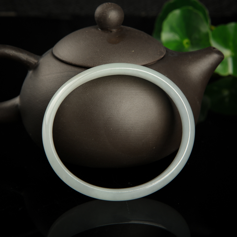 糯冰种翡翠贵妃镯-红掌柜