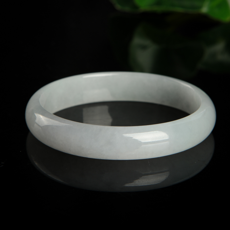 缅甸天然翡翠贵妃镯-红掌柜