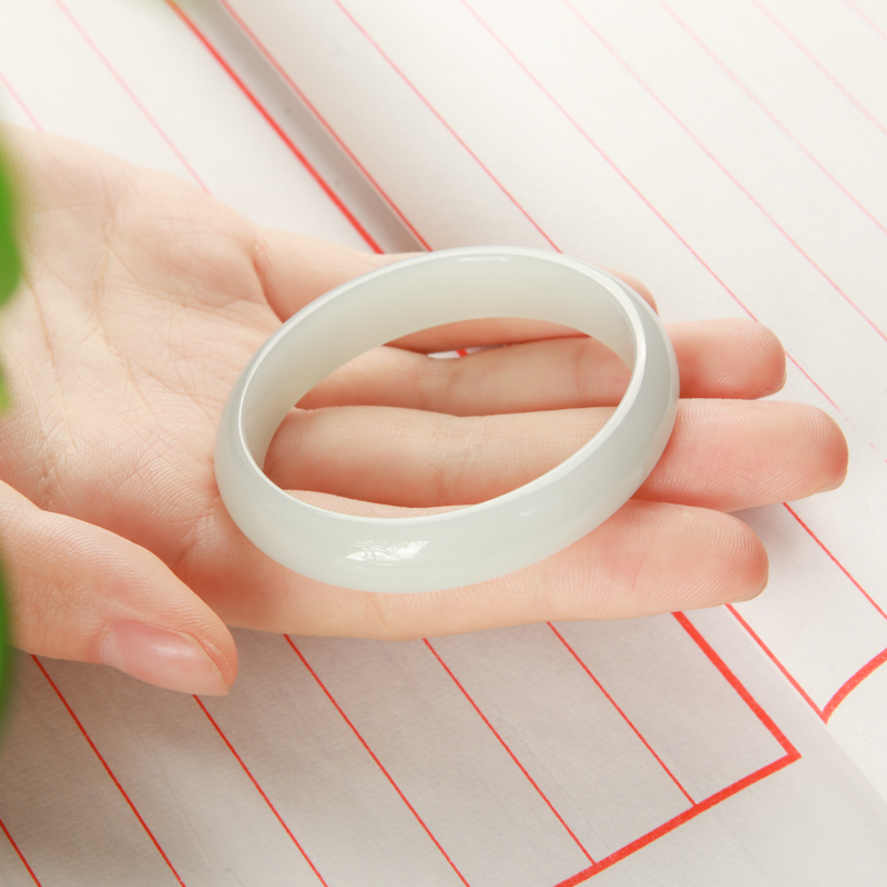 缅甸翡翠贵妃镯-红掌柜