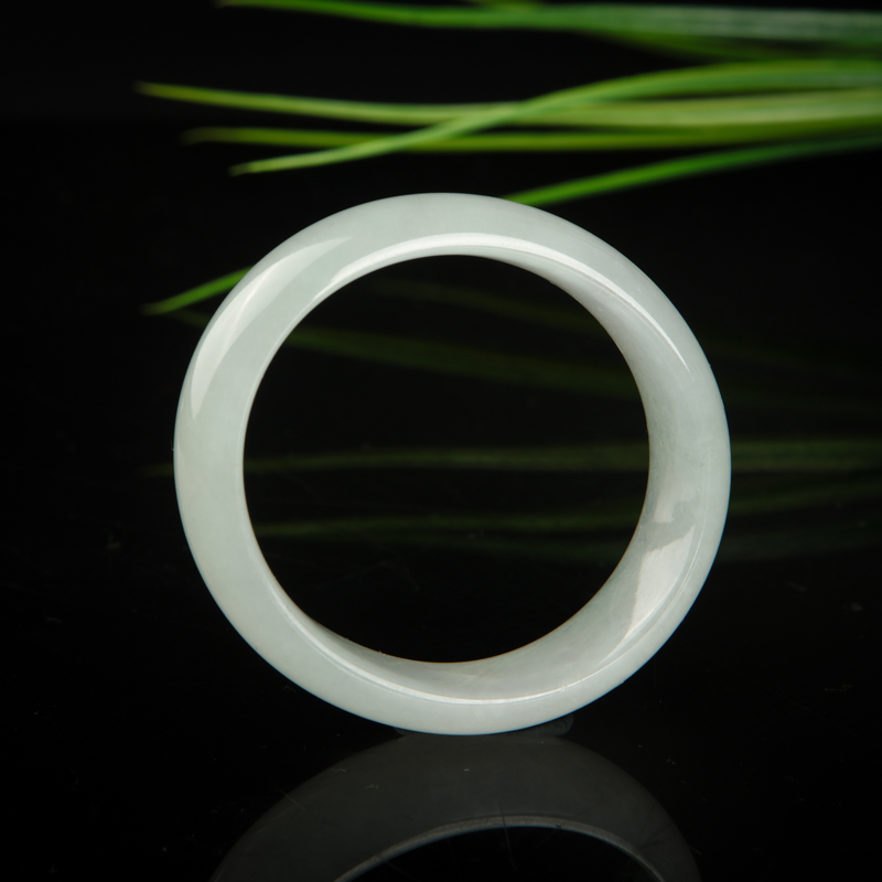 49.5mm糯种翡翠贵妃镯-红掌柜