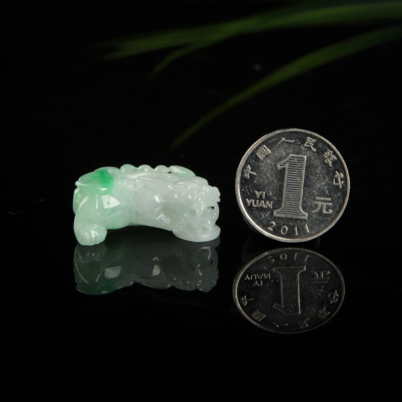 糯种翡翠貔貅-红掌柜