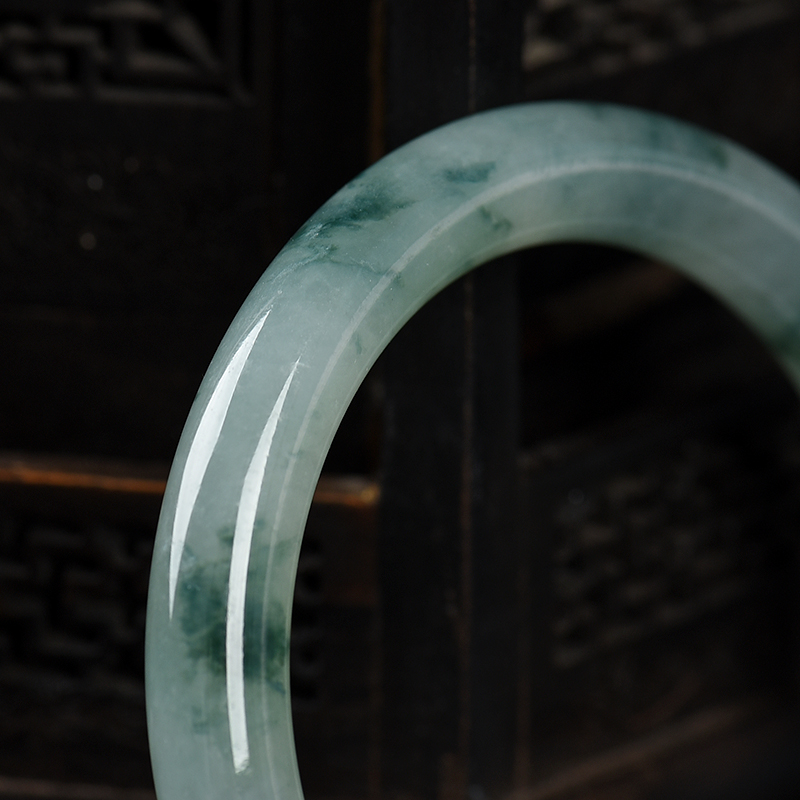 翡翠手镯-红掌柜