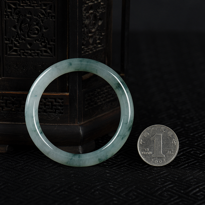 缅甸翡翠手镯-红掌柜