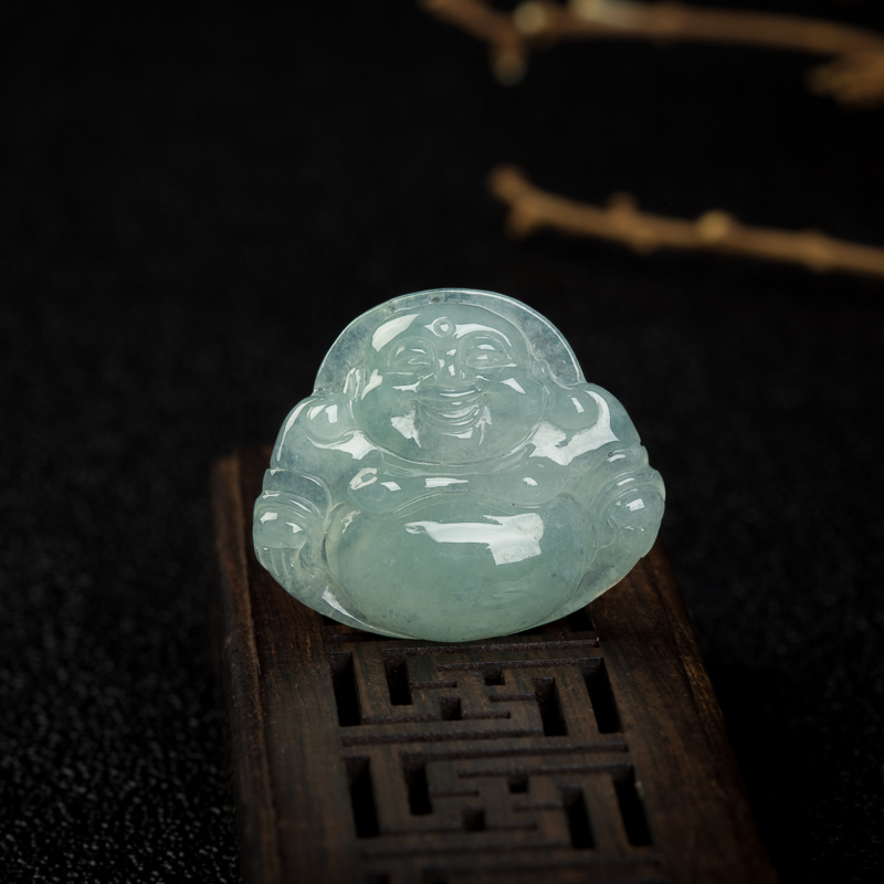 翡翠吊坠-红掌柜