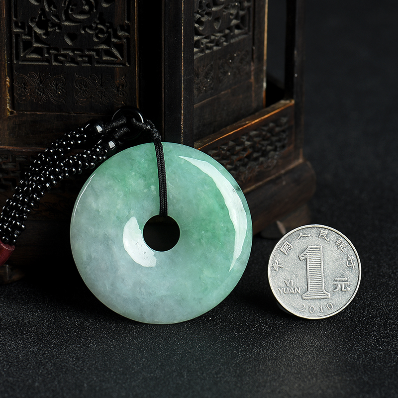 翡翠平安扣-红掌柜