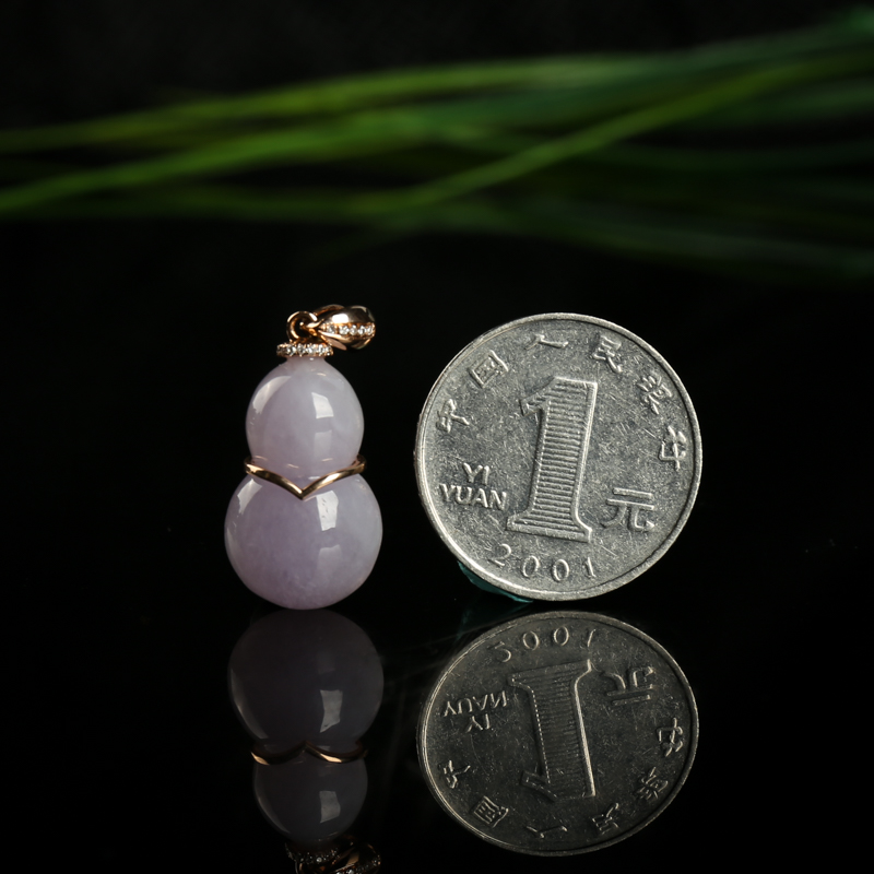 翡翠葫芦吊坠-红掌柜