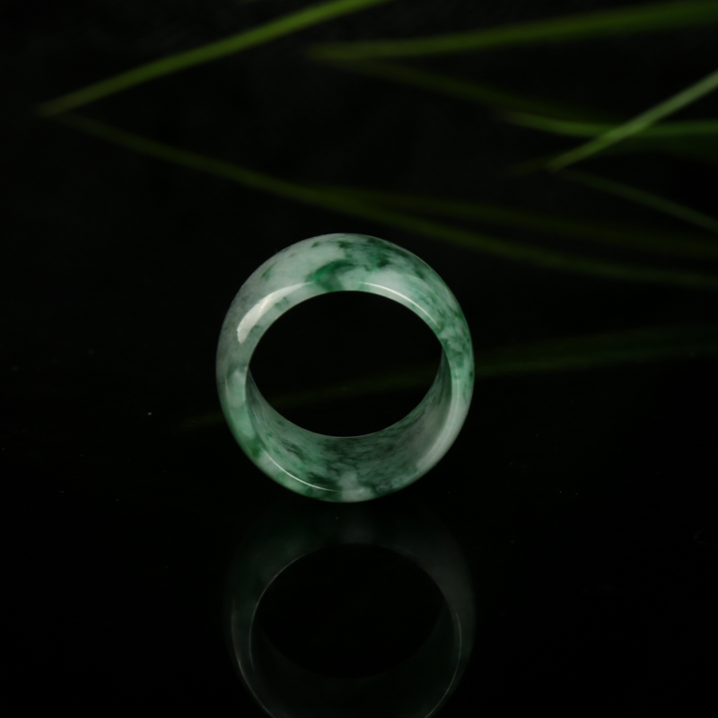 缅甸翡翠路路通吊坠-红掌柜