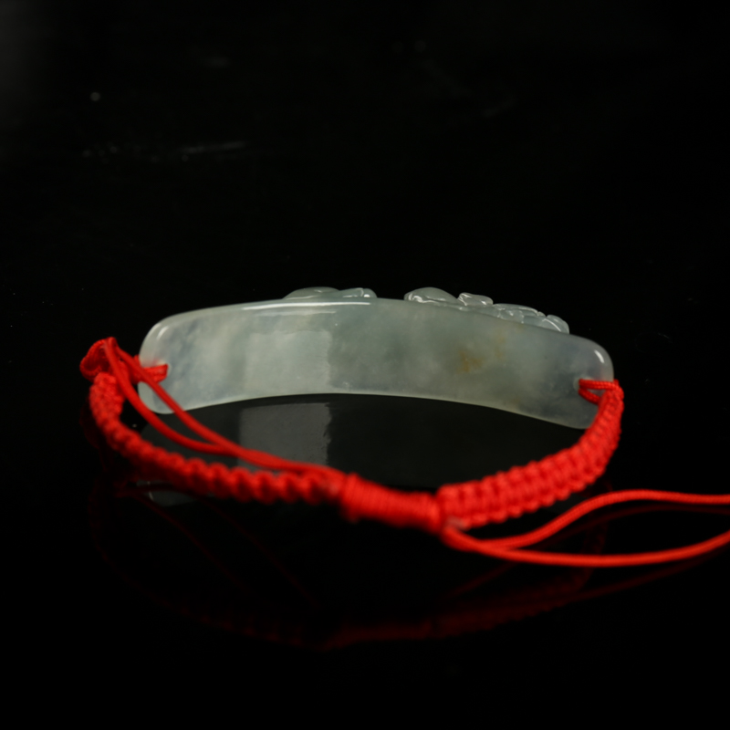 翡翠貔貅手牌-红掌柜