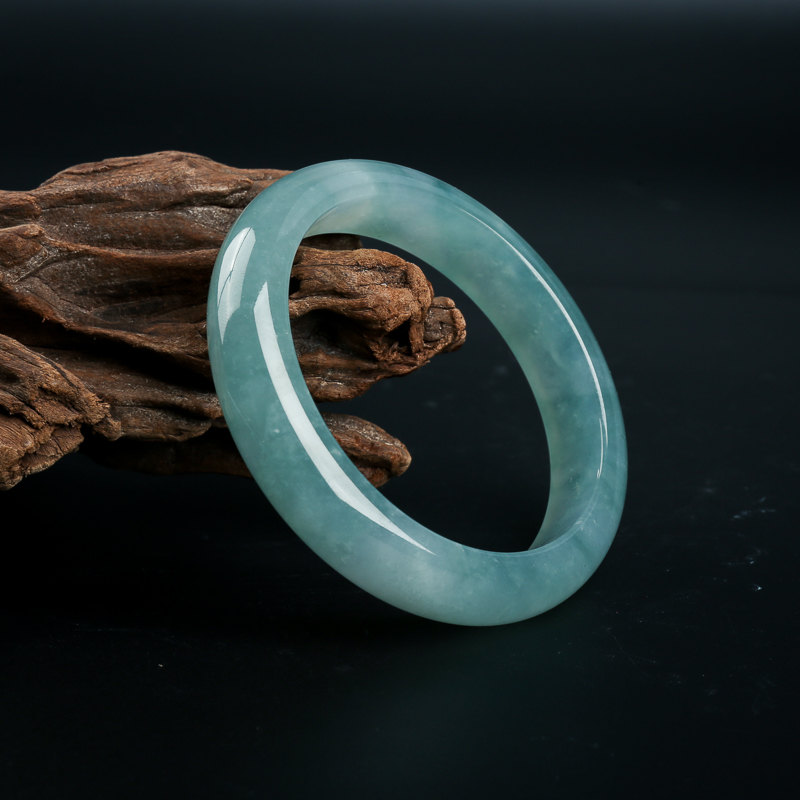 56.5mm翡翠手镯-红掌柜