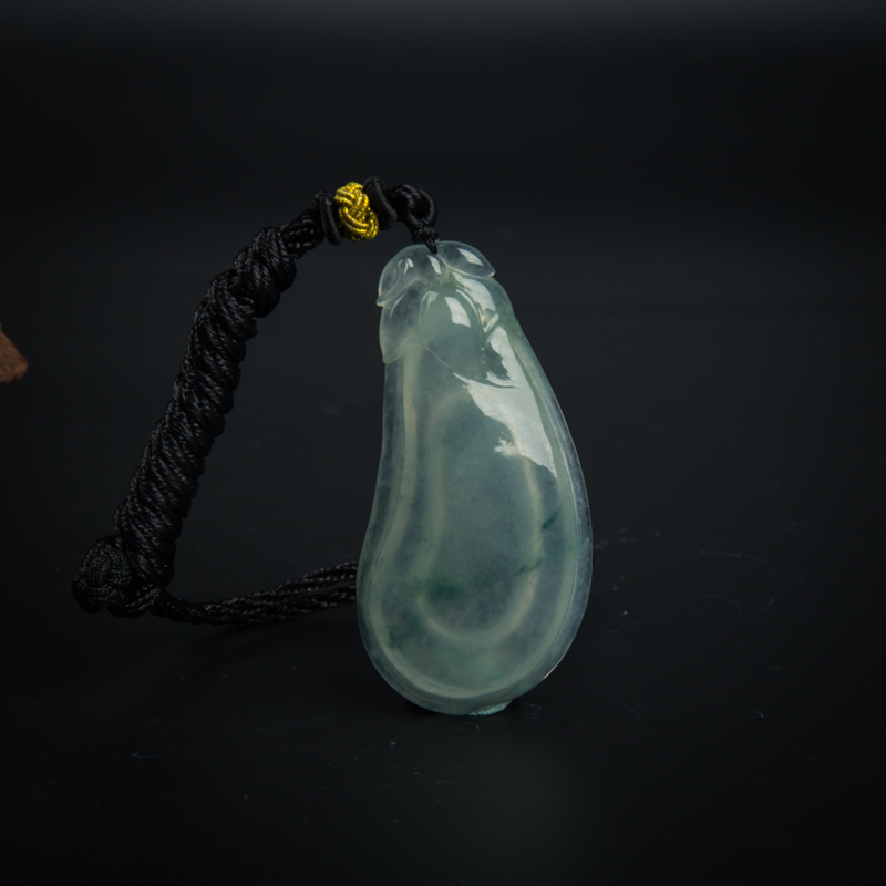 翡翠吊坠-红掌柜