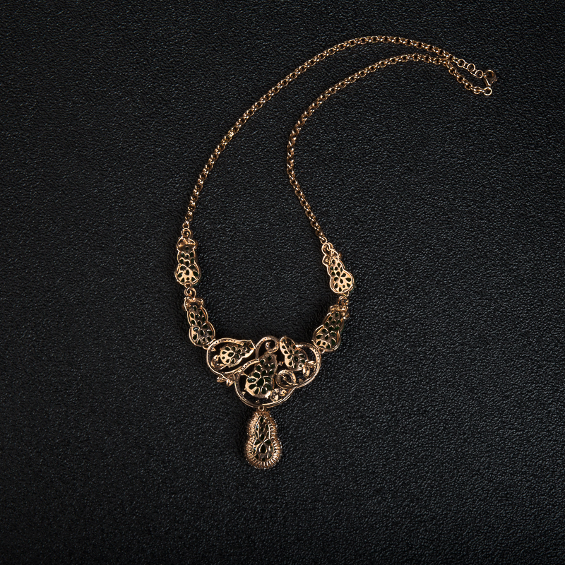 翡翠福禄项链-红掌柜