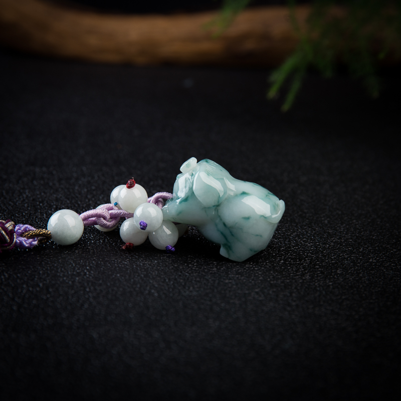 翡翠亥猪两用款-红掌柜