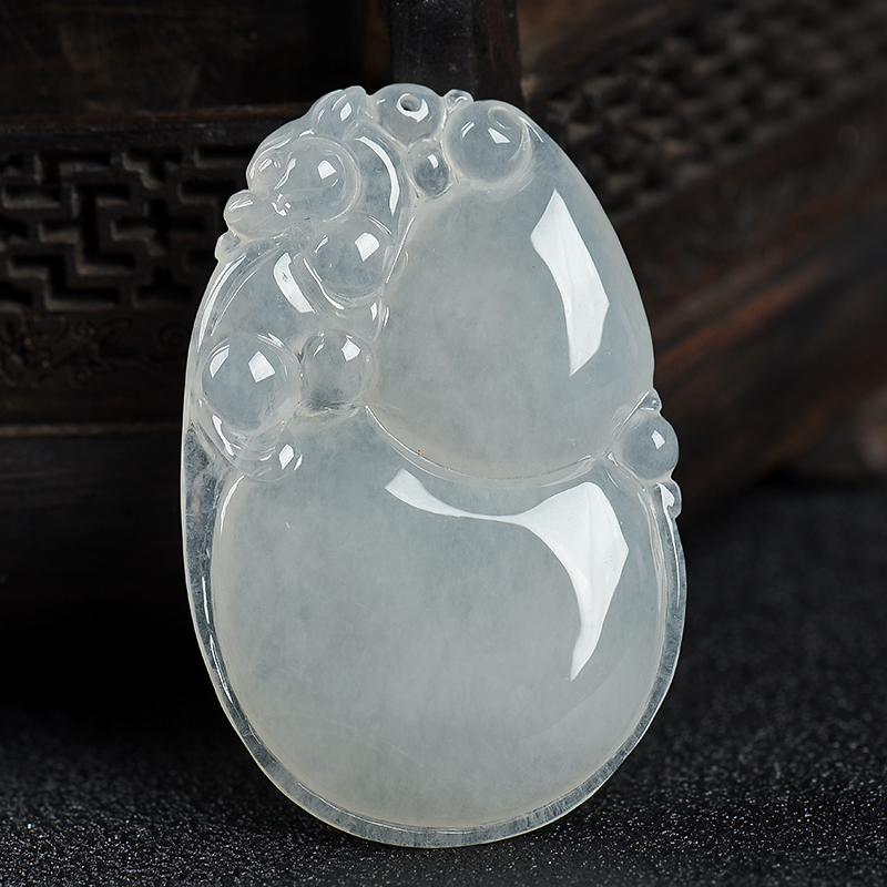 翡翠葫芦吊坠-红掌柜