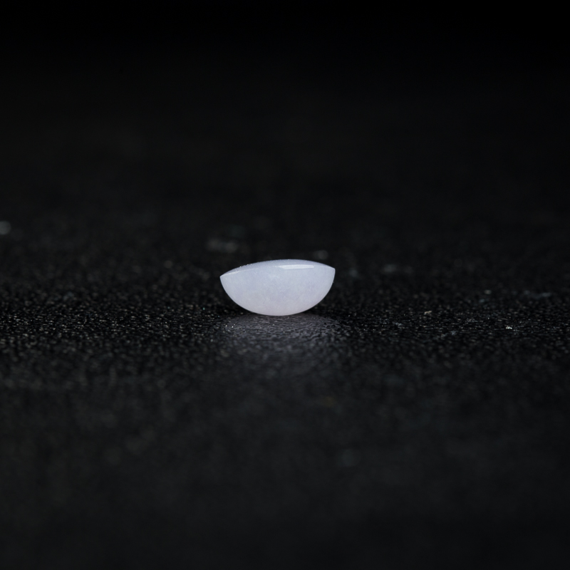 缅甸天然紫罗兰翡翠戒面-红掌柜