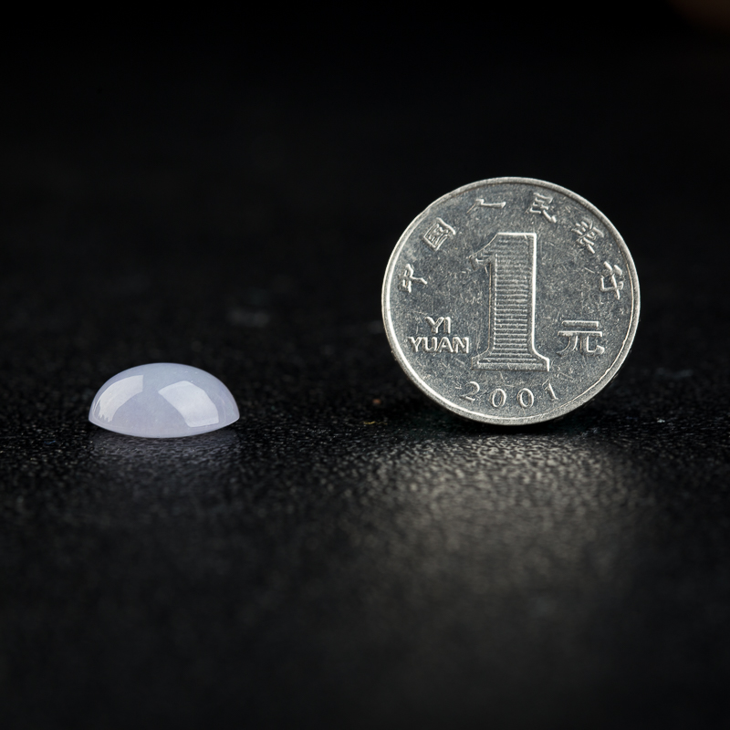 紫罗兰翡翠戒面-红掌柜