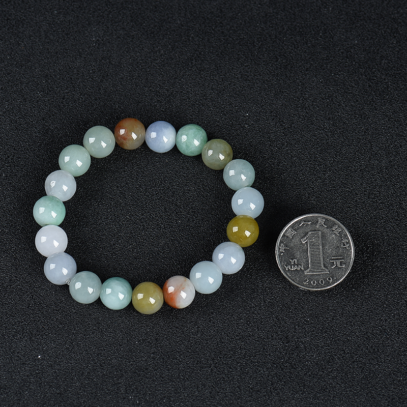 福禄寿翡翠手串-红掌柜