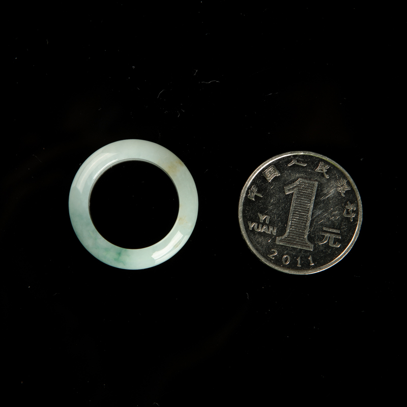 糯种翡翠戒指-红掌柜