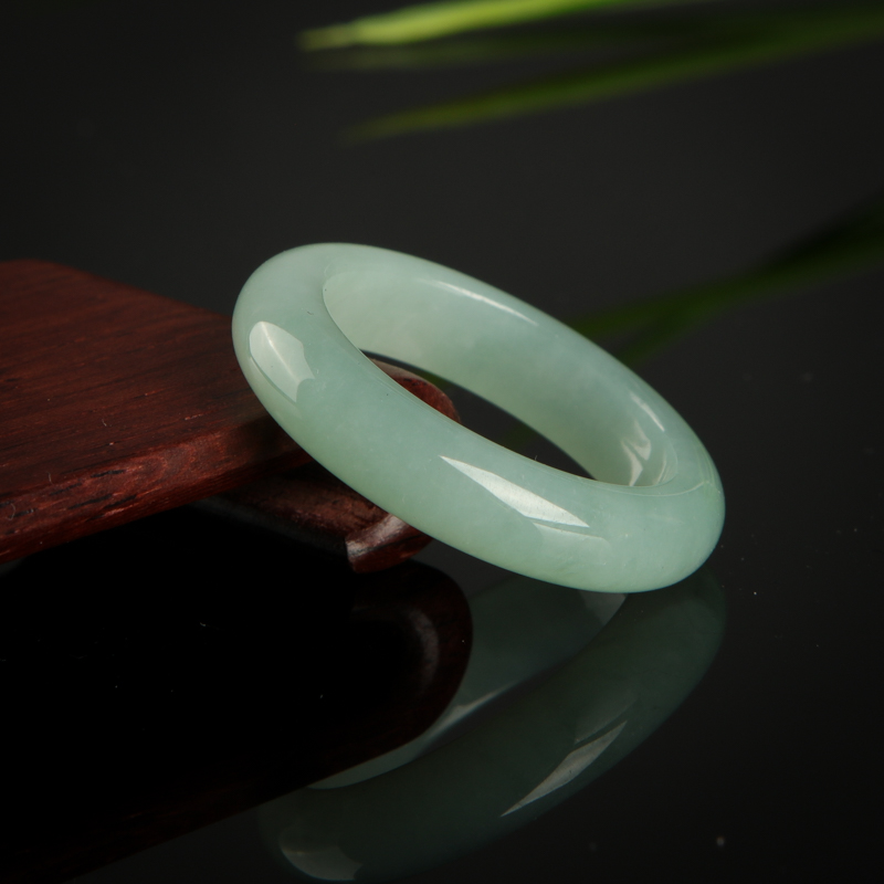 缅甸翡翠戒指-红掌柜