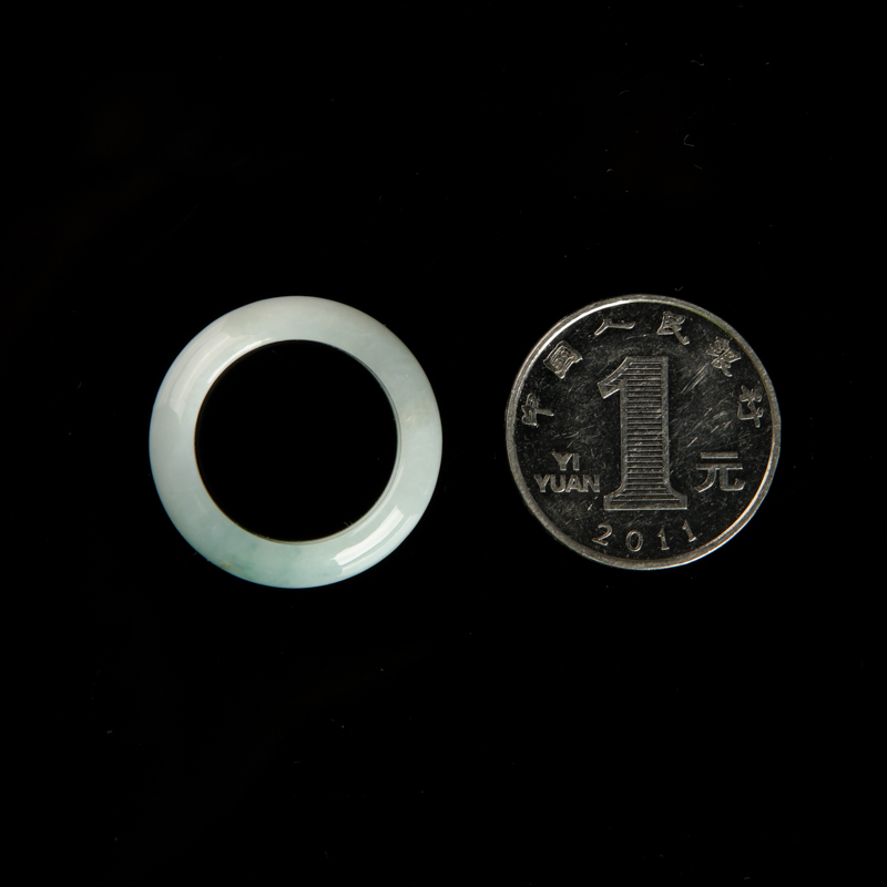 糯种翡翠戒指-红掌柜