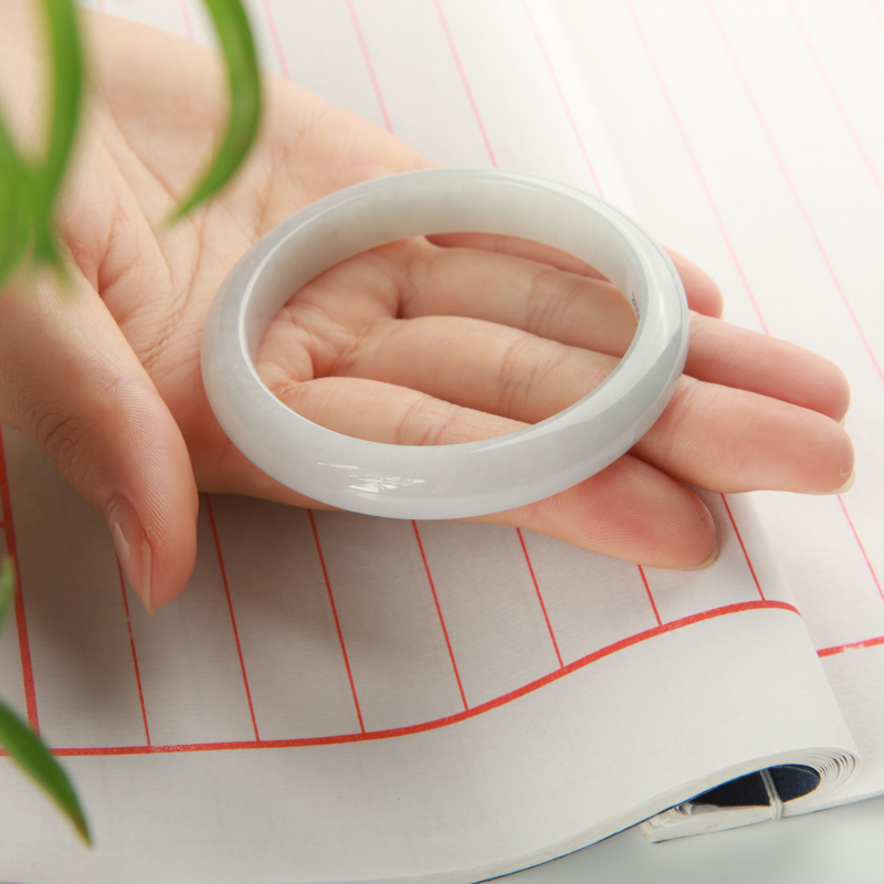 缅甸翡翠手镯-红掌柜