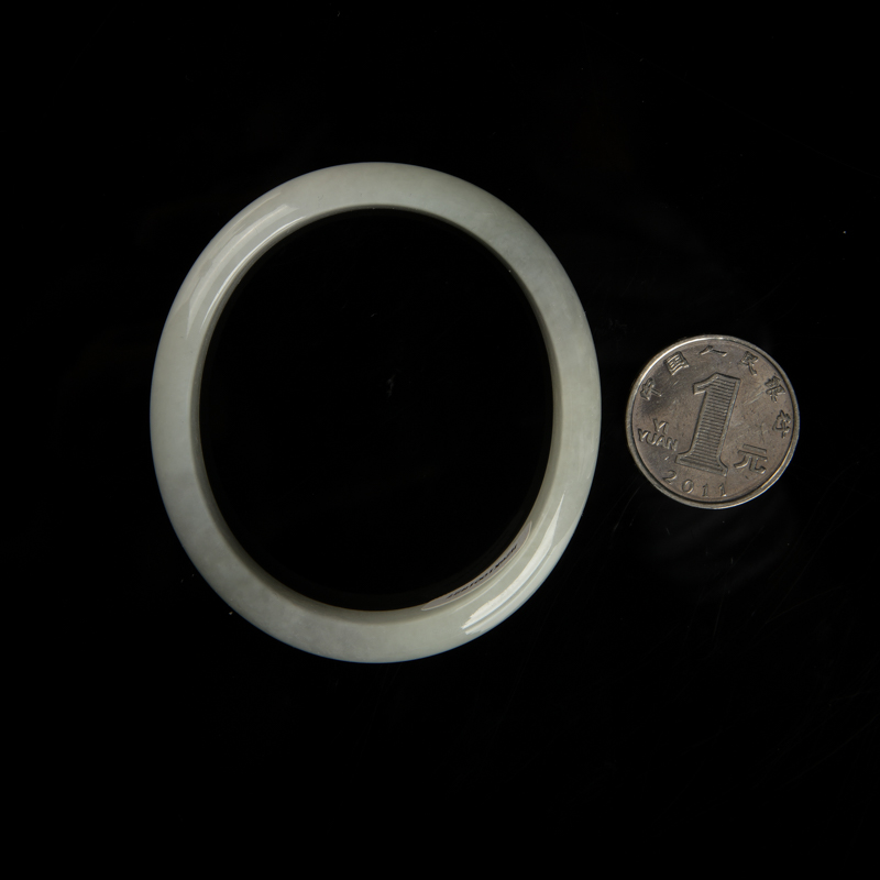 缅甸翡翠贵妃镯-红掌柜