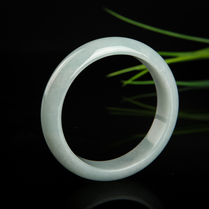 57.5mm豆种翡翠手镯-红掌柜