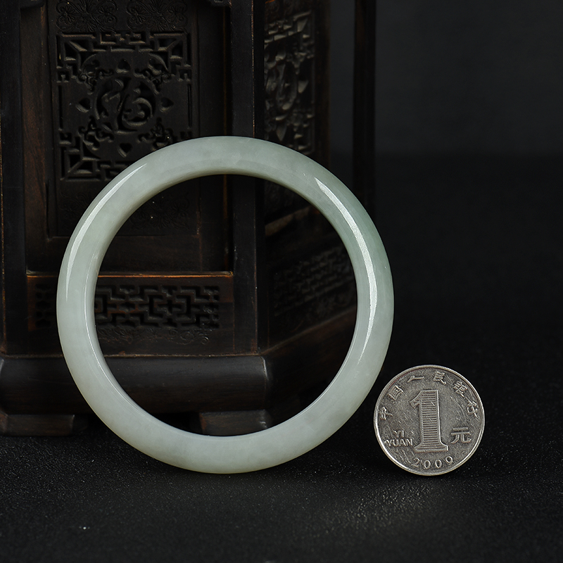 缅甸翡翠手镯-红掌柜