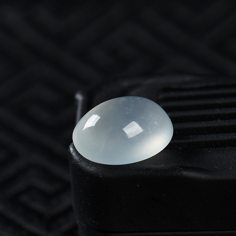 翡翠戒面-红掌柜