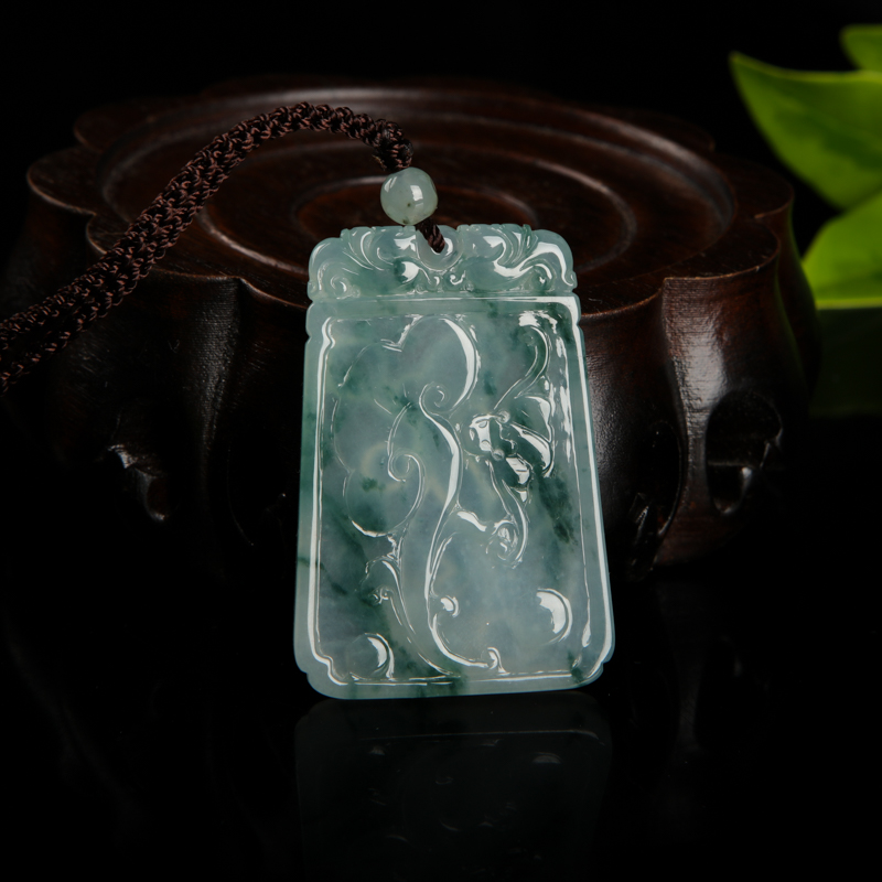 翡翠貔貅吊坠-红掌柜