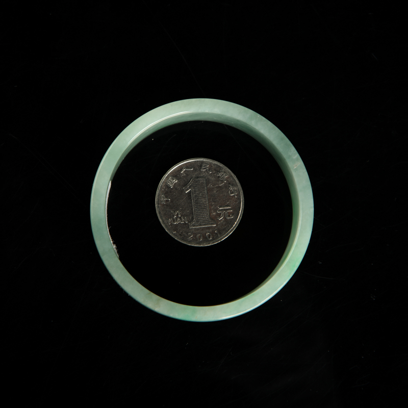 缅甸翡翠方镯-红掌柜