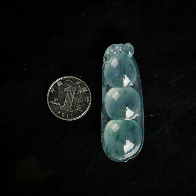 缅甸翡翠吊坠-红掌柜