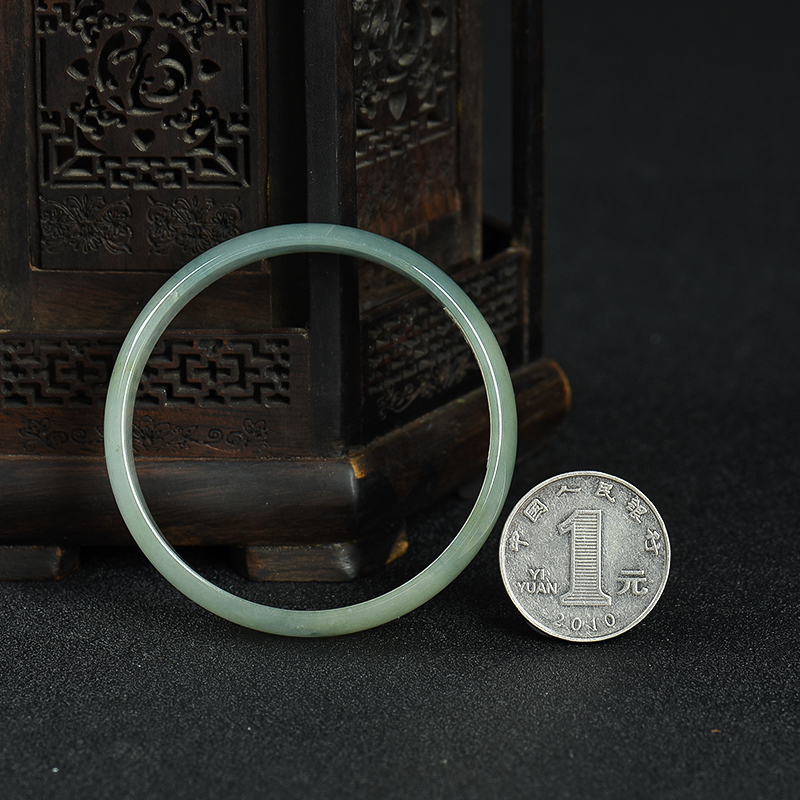 缅甸翡翠手镯-红掌柜