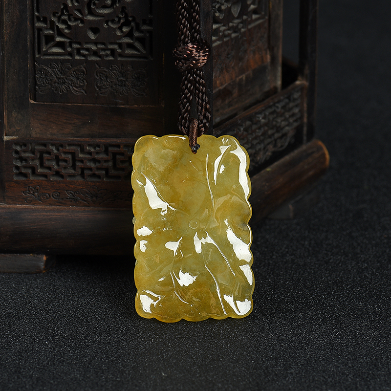 翡翠貔貅吊坠-红掌柜