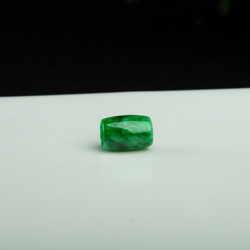 天然缅甸糯种翡翠路路通吊坠-红掌柜