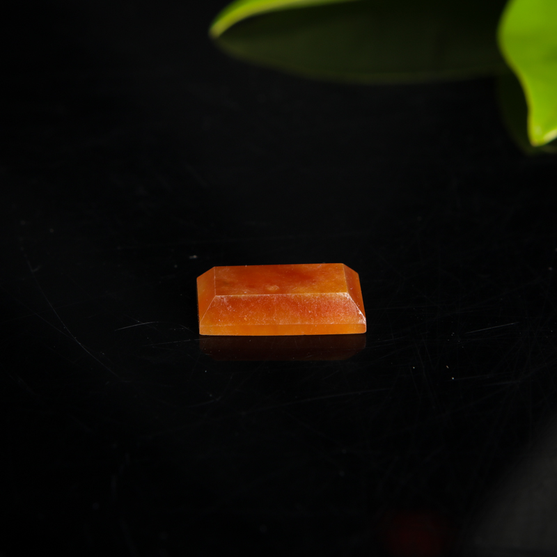 天然缅甸红翡戒面-红掌柜