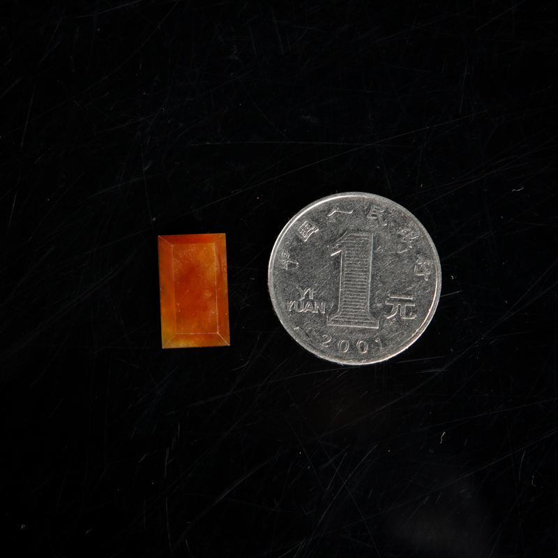 翡翠戒面-红掌柜