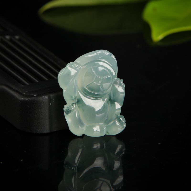 翡翠貔貅吊坠-红掌柜