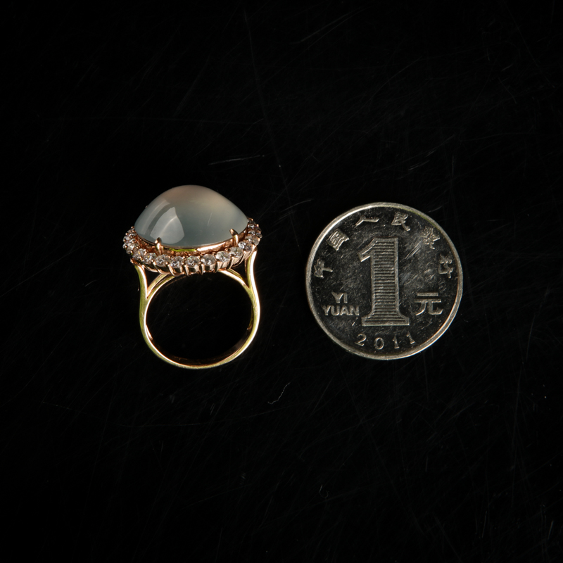 天然翡翠吊坠-红掌柜